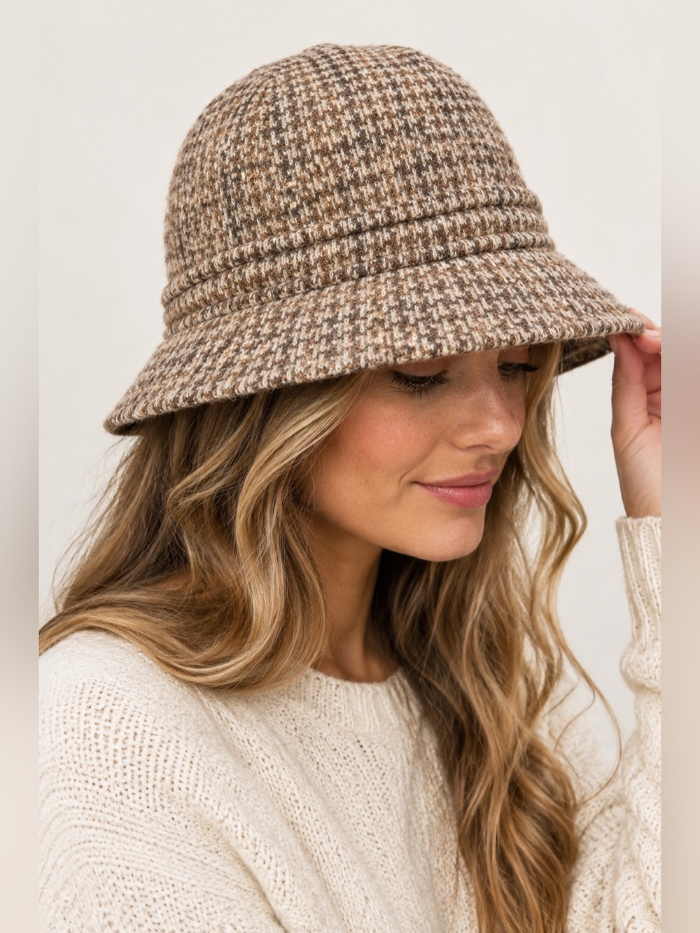 Vintage Rarity Kangol Made in England Tweed Wool Bucket Hat Read Rare Info